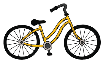 Illustration of bicycle.