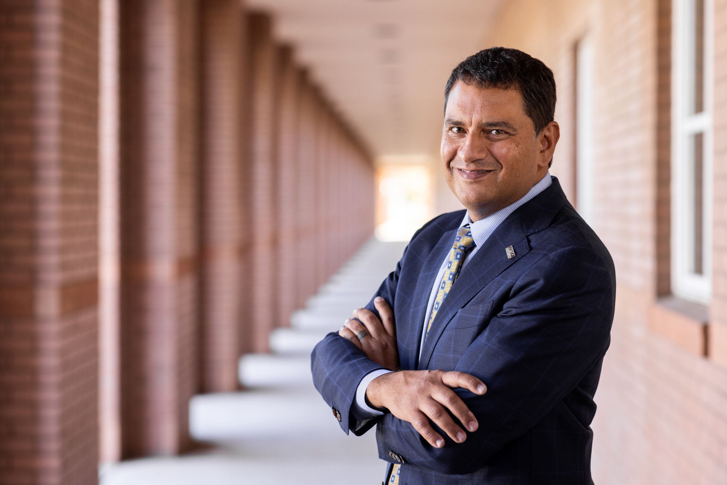 Portrait shot of President José Luis Cruz Rivera, Northern Arizona University's 17th president.